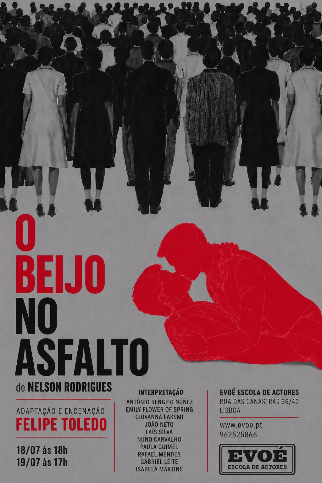 O Beijo no Asfalto - Sábado