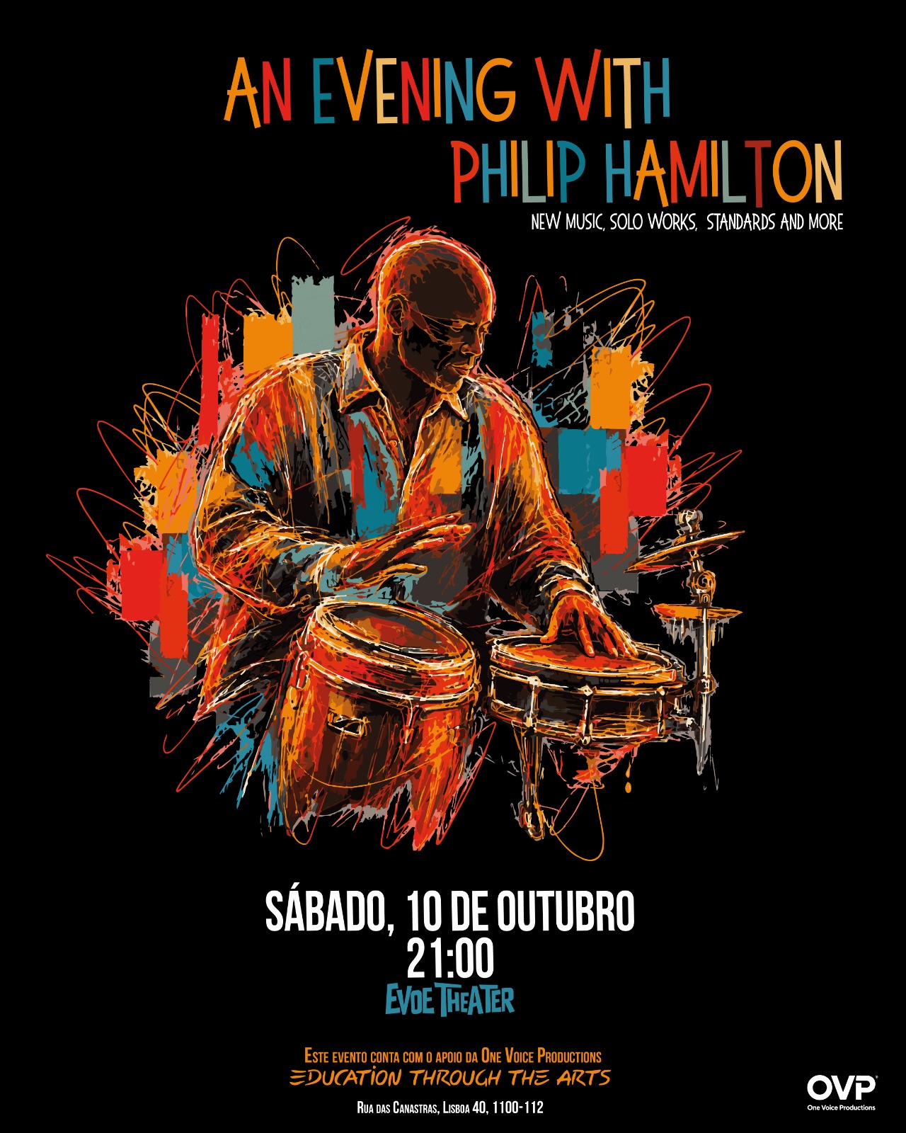 Philip Hamilton - “An Evening with Philip Hamilton”  - 10 de Outubro