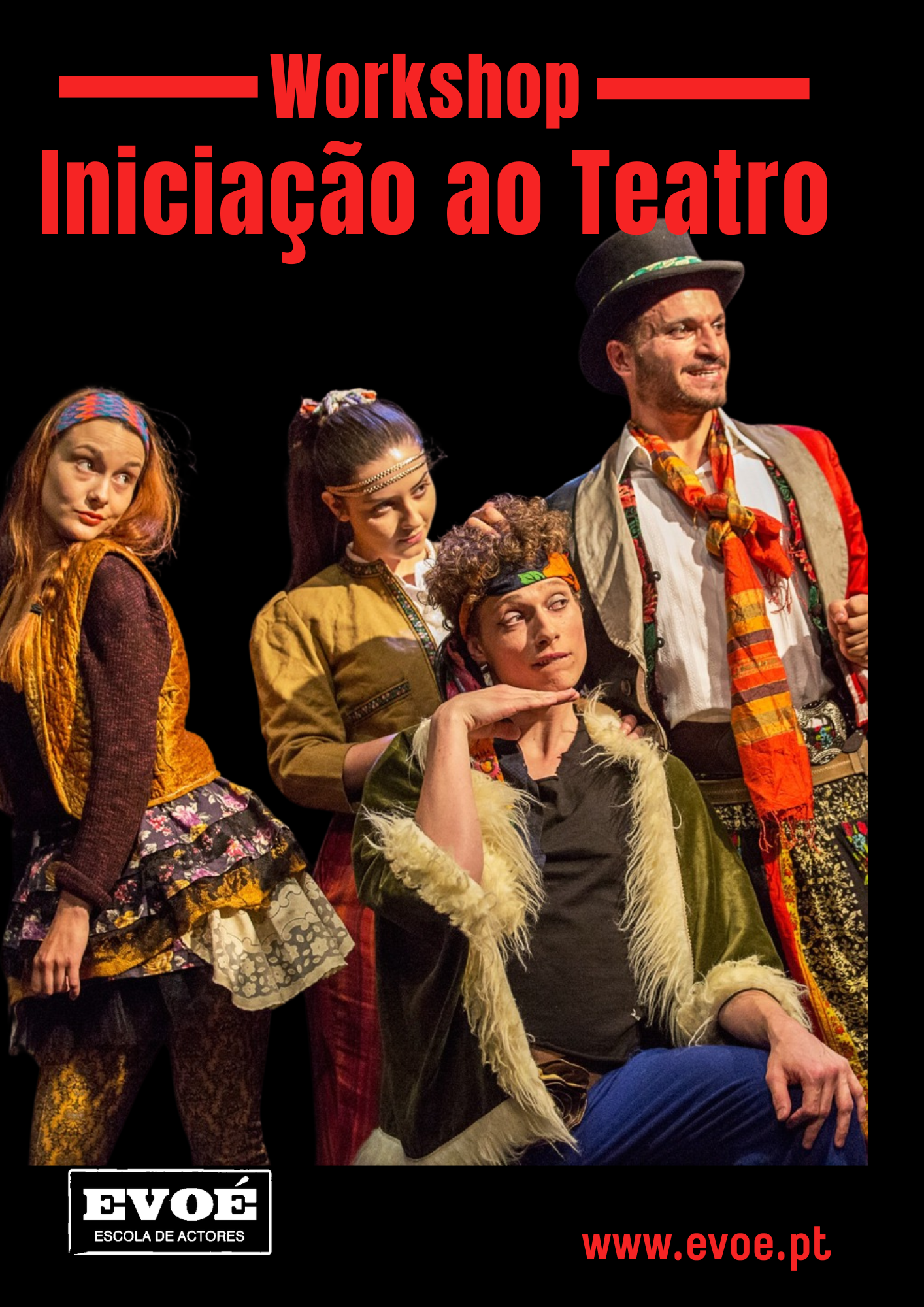 Workshop de Iniciação ao Teatro - EDIIÇÃO NOVEMBRO- DIAS  7 e 8